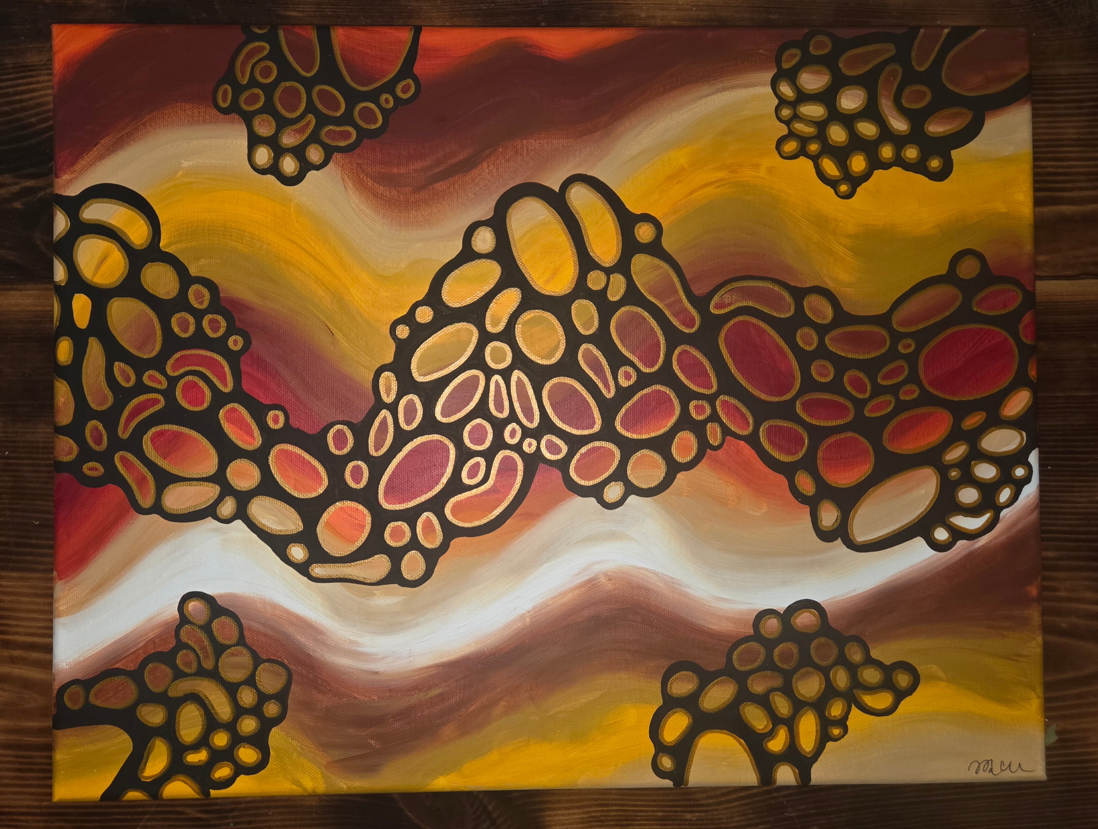 Desert Sunrise 18x14